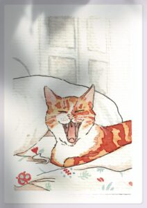 gatto-letto-watercolor
